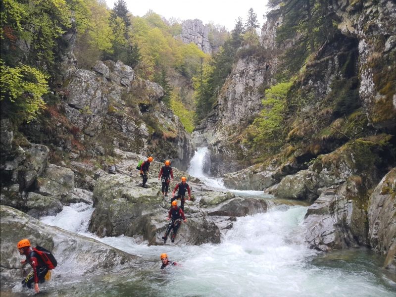 Canyoning en Ardeche - La Haute Borne