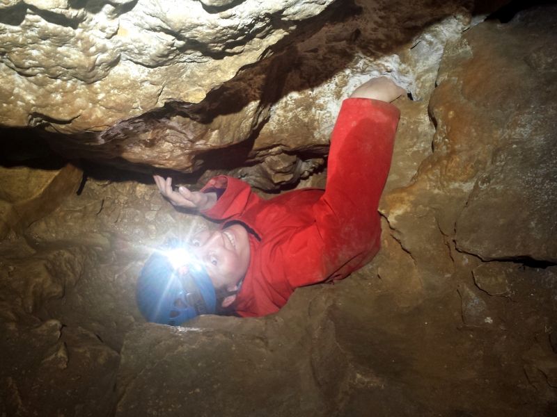 Spéléologie en Ardèche - Foussoubie
