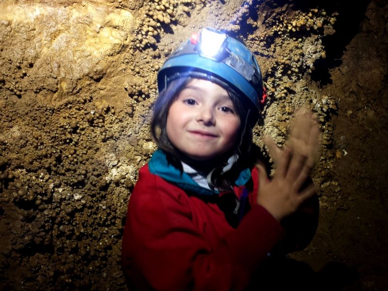 Spéléologie en Ardèche - Grotte de Pezenas