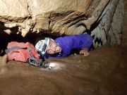 Spéléologie en Ardèche - Grotte de Remène