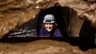 Spéléologie en Ardèche - Grotte de Remène