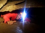 Spéléologie en Ardèche - Grotte de Remène