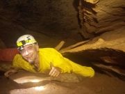 Spéléologie en Ardèche - Grotte de Remène