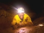 Spéléologie en Ardèche - Grotte de Remène