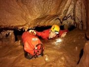 Spéléologie en Ardèche - Grotte de Remène