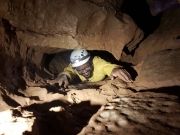 Spéléologie en Ardèche - Grotte de Remène