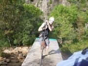 Via ferrata en Ardèche - Pont du Diable