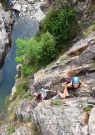 Via ferrata en Ardèche - Pont du Diable
